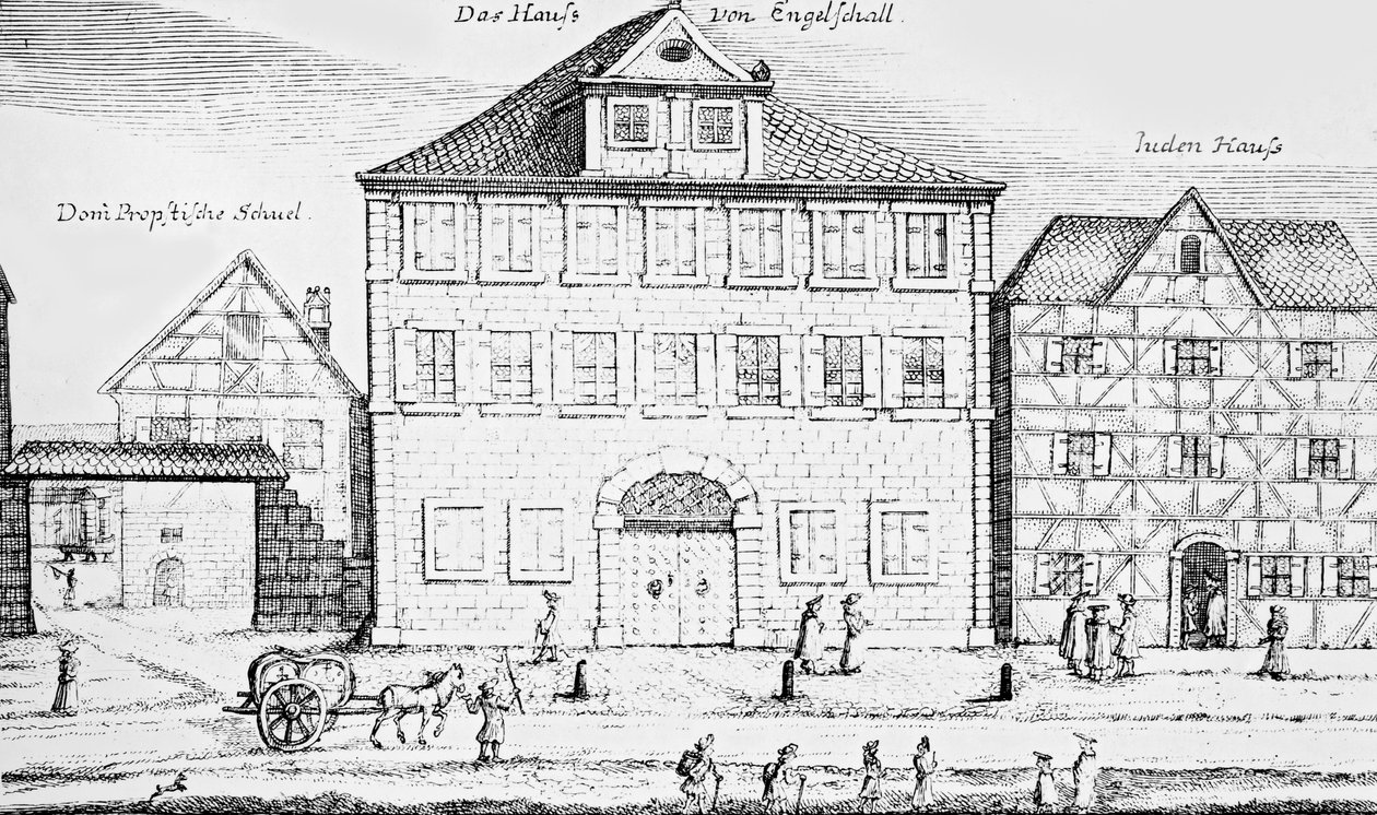 La calle principal en Núremberg de German School