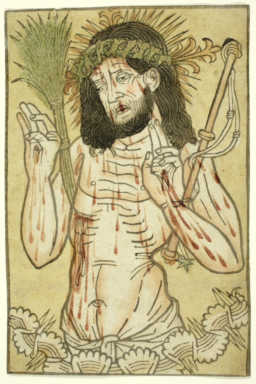 El Hombre de Dolores, c.1475 de German School