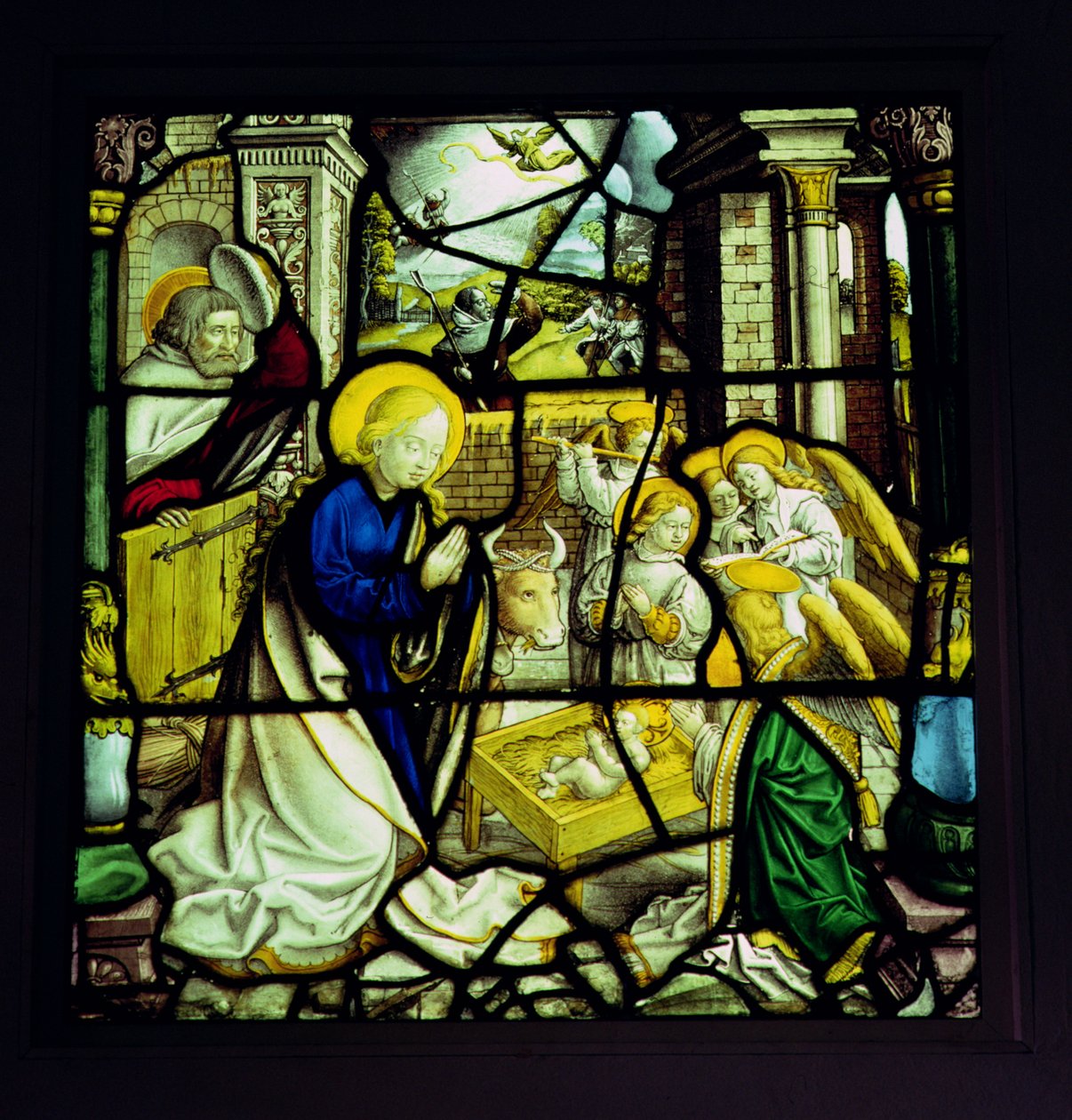 La Natividad, c.1526 de German School