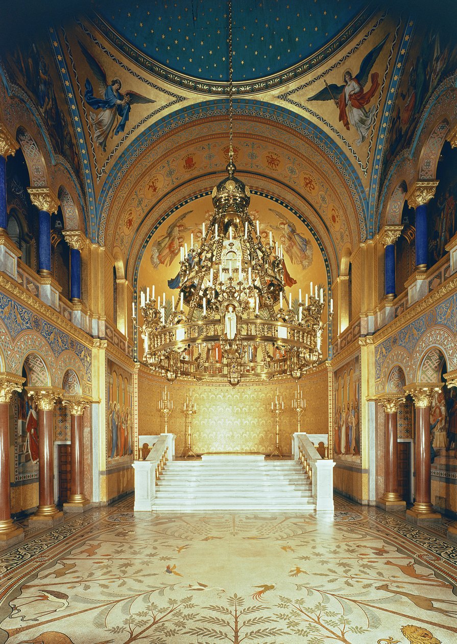 La Sala del Trono desde el norte de German School