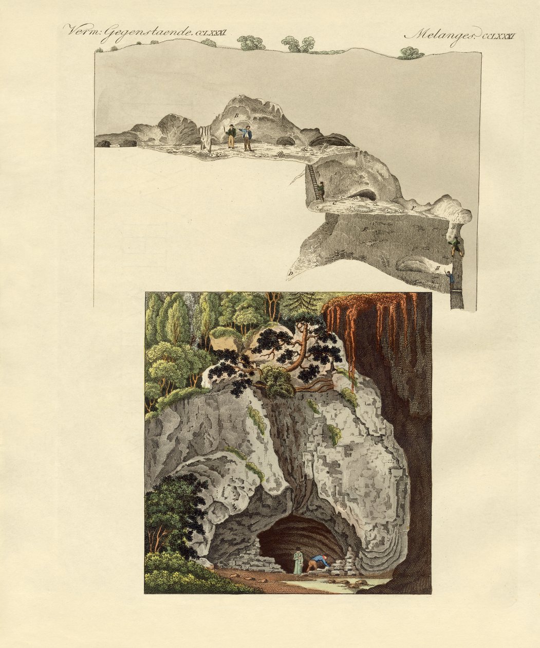 La cueva de Gaillenreuth de German School