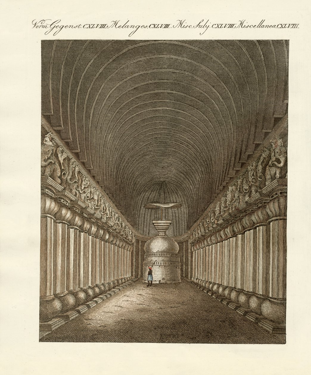 Las cuevas de Carli en India de German School