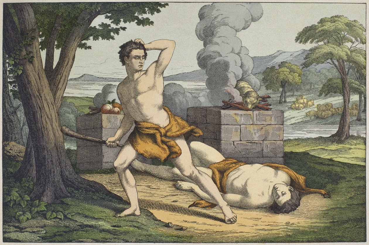 El asesinato de Abel, ilustración de "L