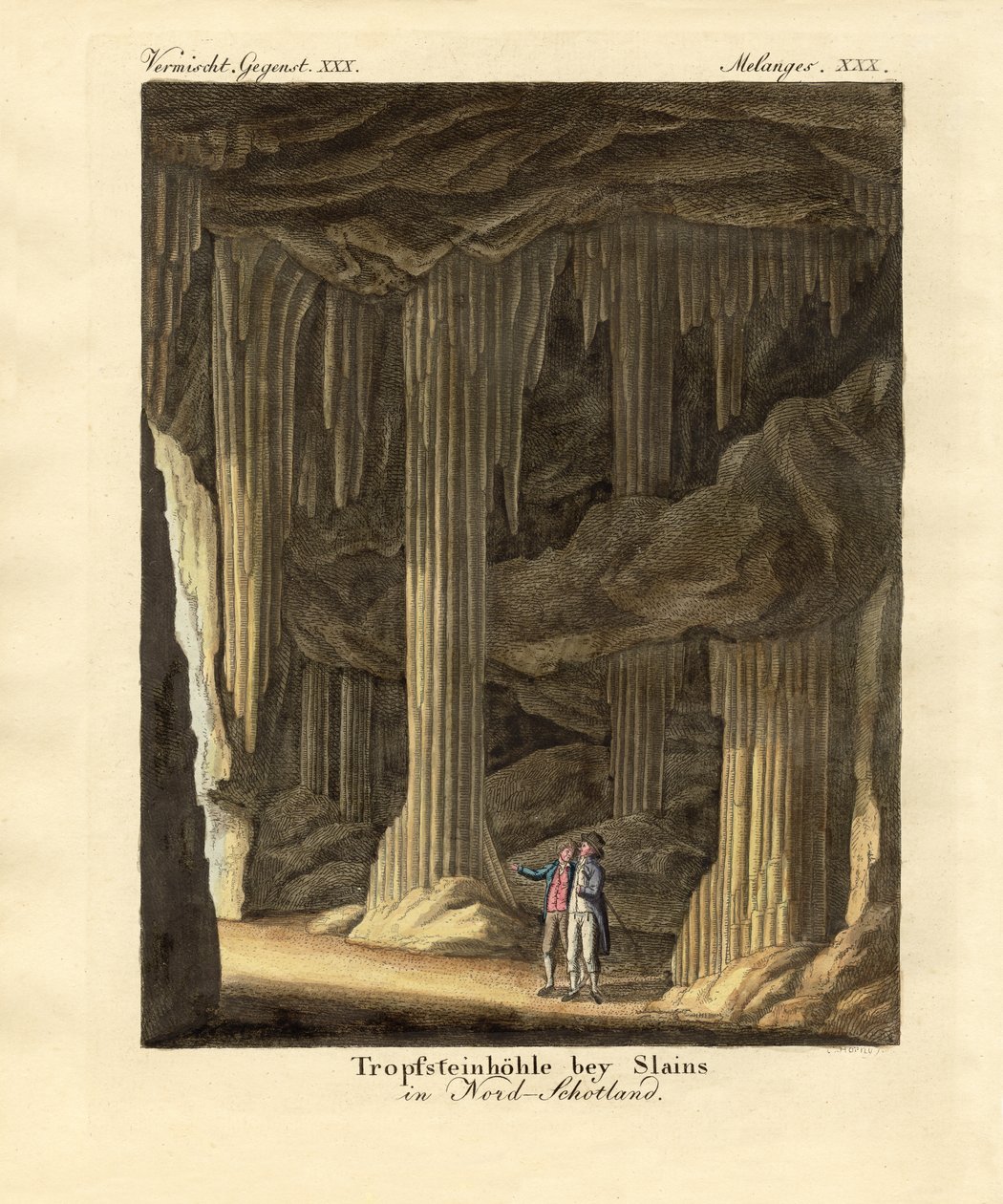 Las cuevas de piedra caliza de German School
