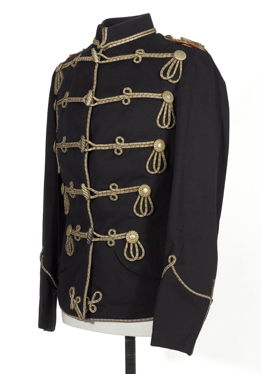 Túnica, SAR El Duque de Connaught, 3º Húsares de Zieten, Ejército Alemán, antes de 1914 de German School