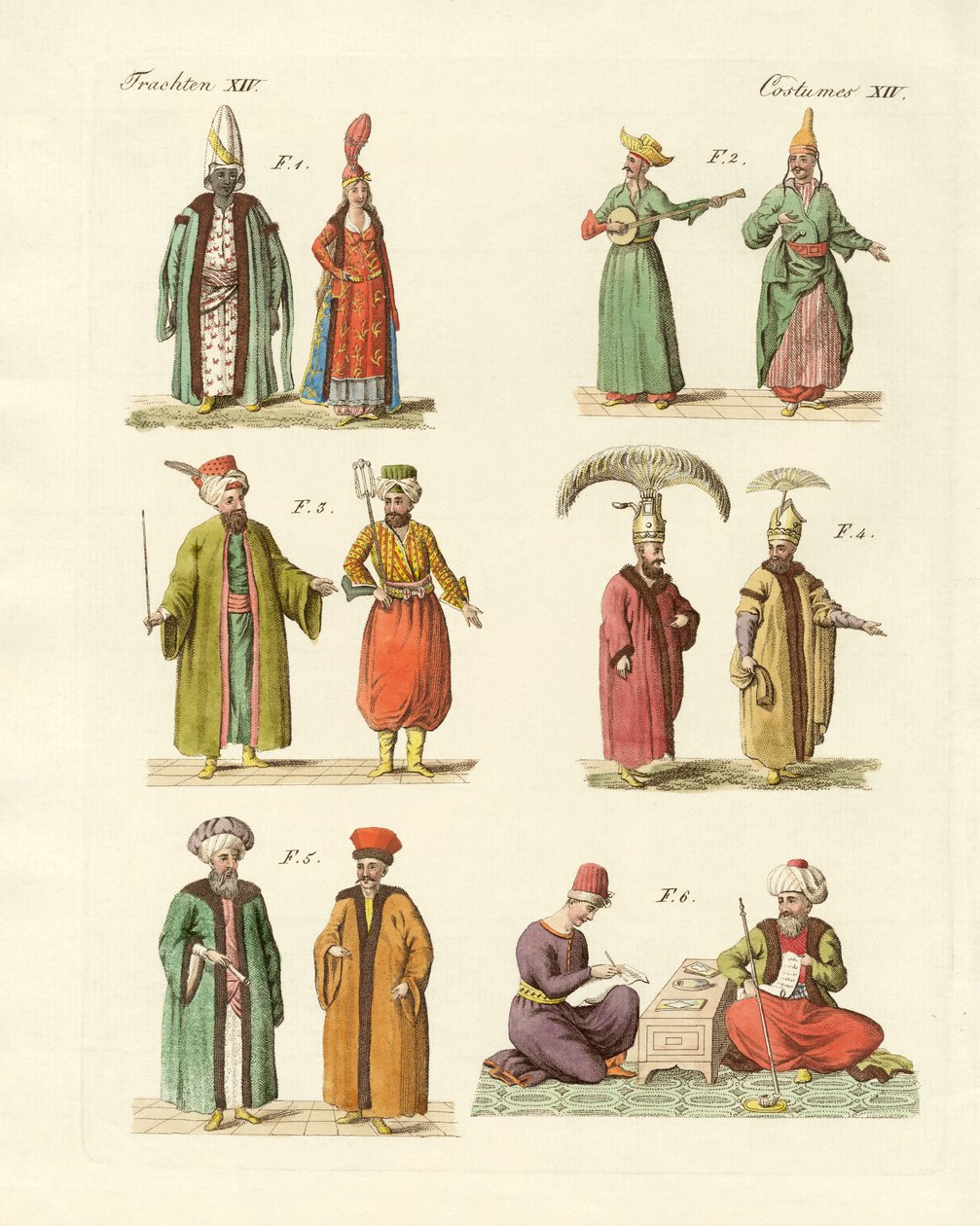 Trajes nacionales turcos de German School
