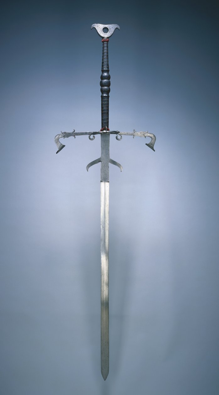 Espada de dos manos de la Guardia Estatal de Julio de Brunswick-Lüneburg, 1574 de German School