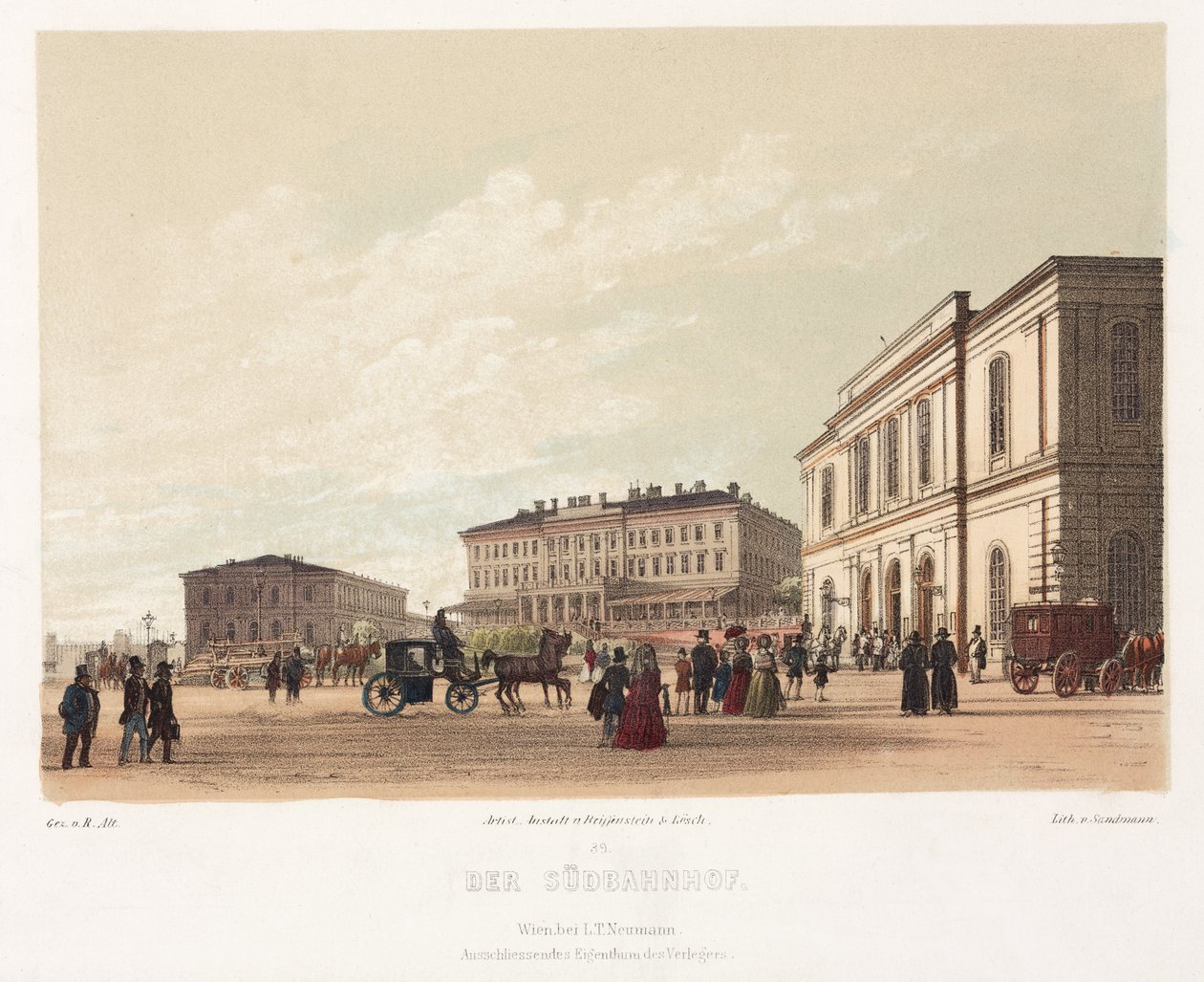Estación de ferrocarril del sur de Viena de German School