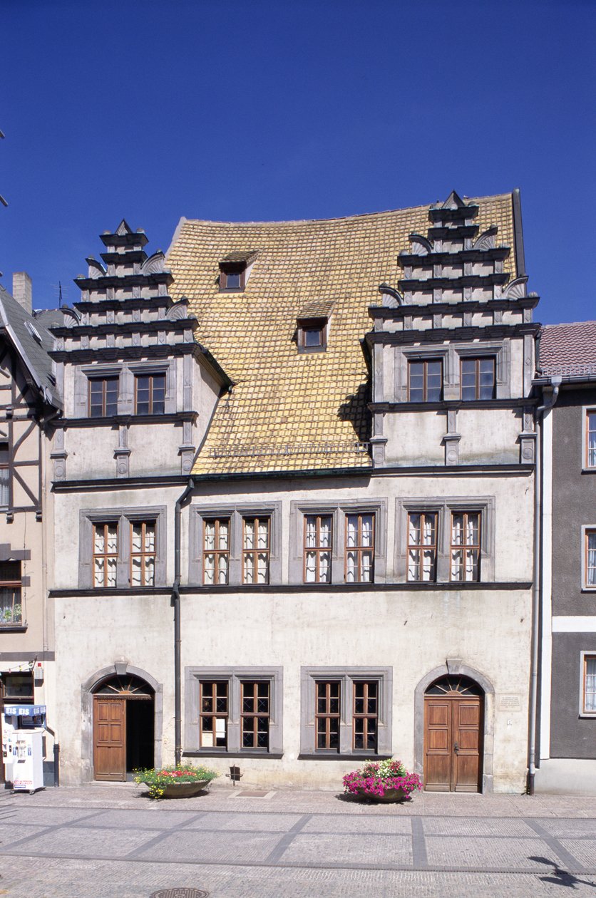 Vista de la casa de Heinrich Schutz de German School