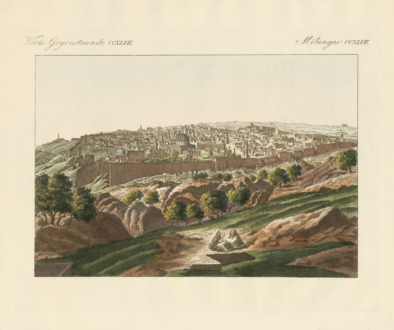 Vista de Jerusalén de German School