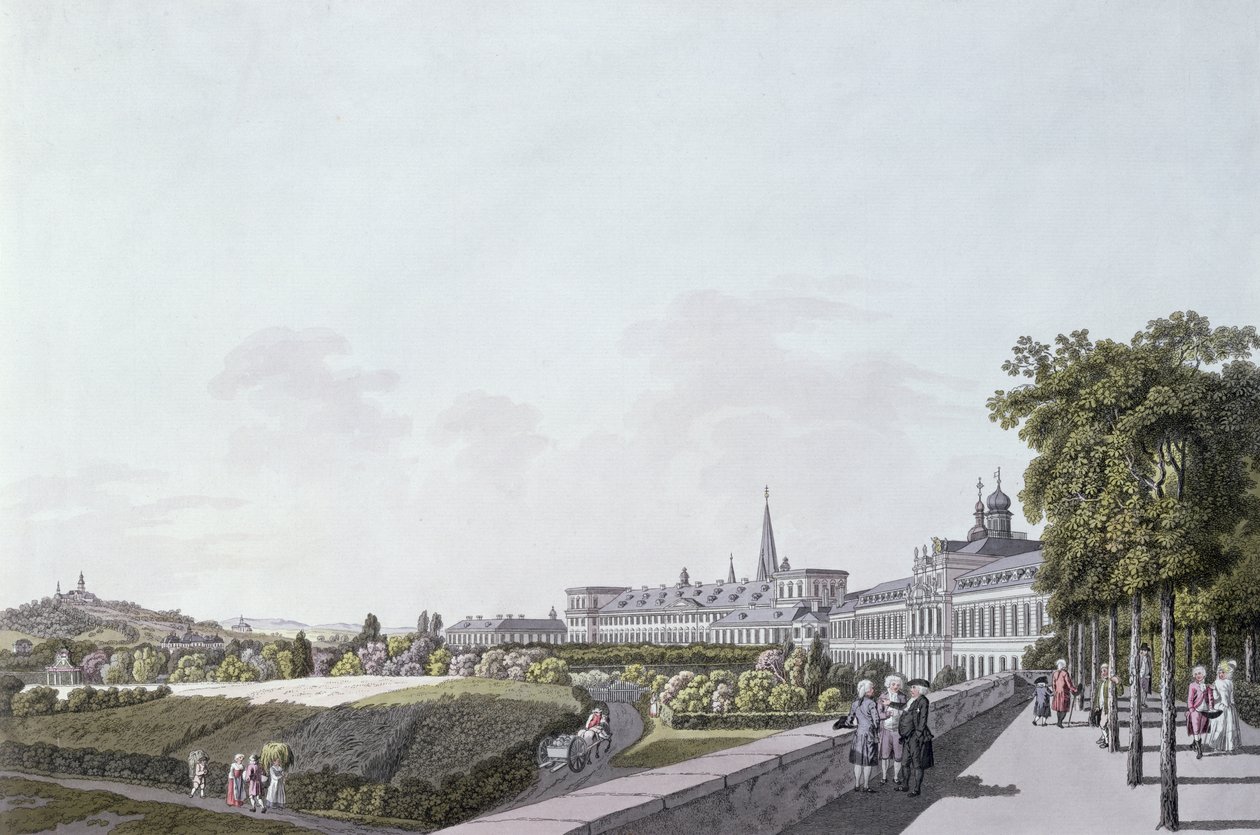 Vista de la Residencia de los Arzobispos y Príncipes Electores de Colonia, Bonn de German School