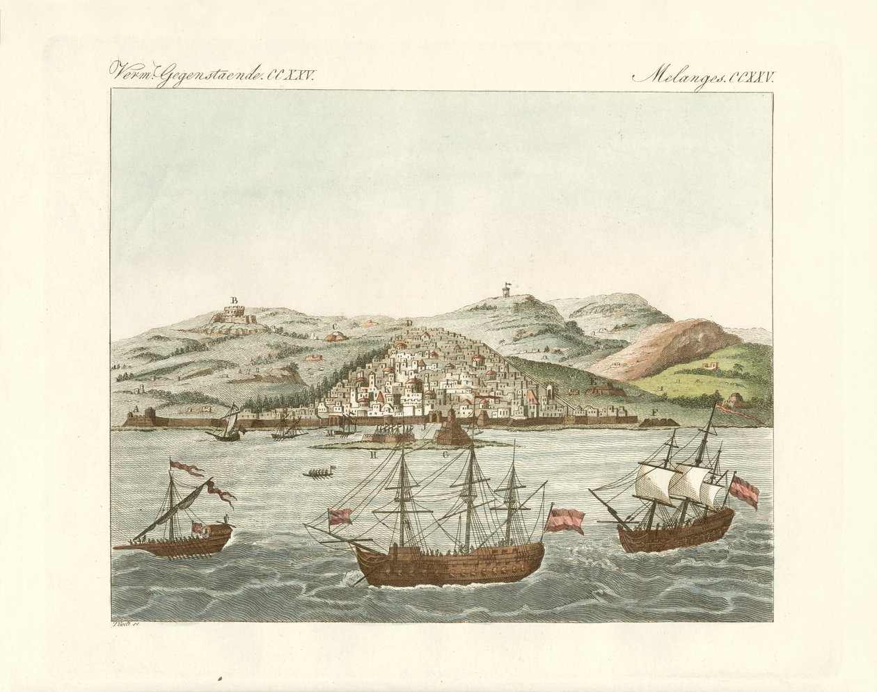 Vista de la ciudad de El Djazair de German School