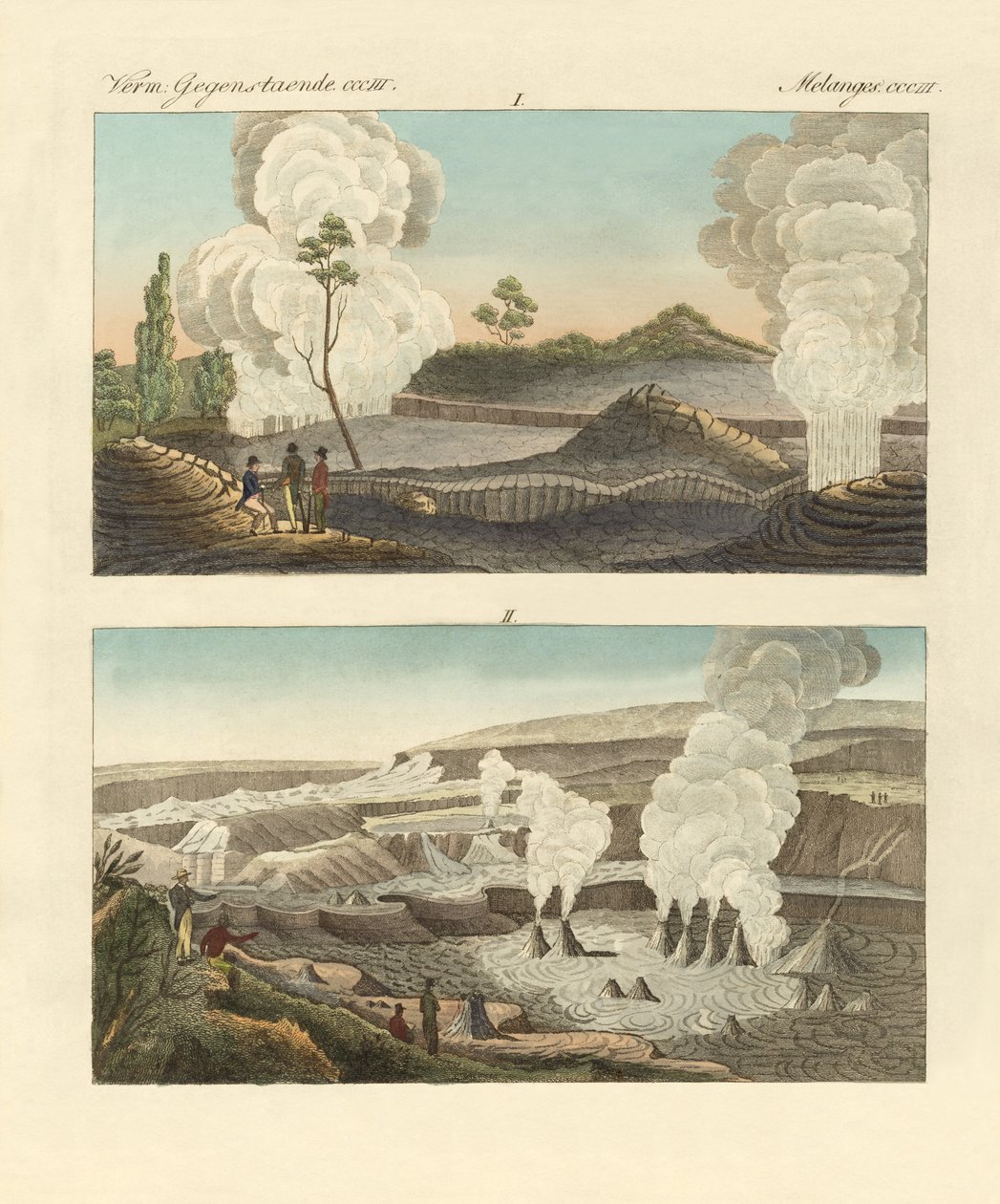 Volcanes en la isla de Hawái de German School