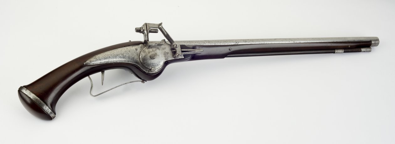 Pistola de Cargador de Rueda, c.1625-50 de German School