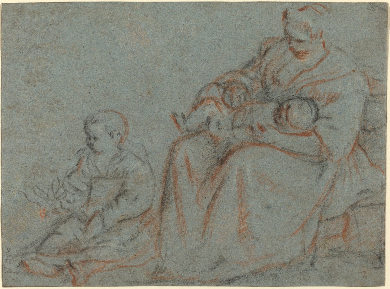 Escena doméstica de Gerolamo Bassano
