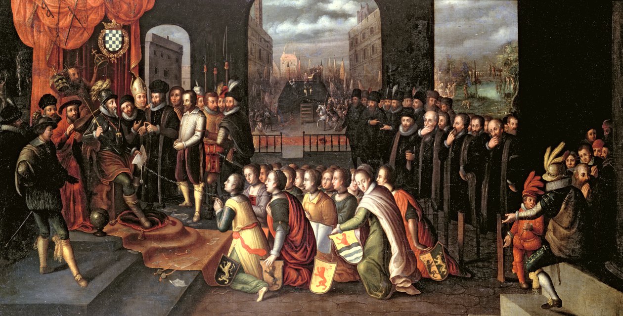 Una Alegoría de la Tiranía del Duque de Alba de Gerrit Pietersz.