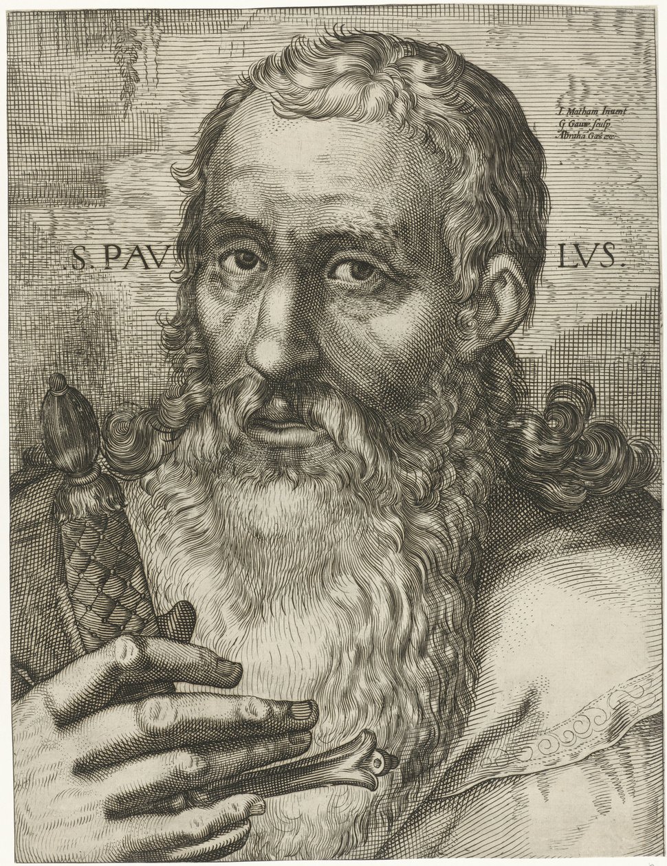 Apóstol Paulus S. Pavlvs (título sobre objeto) de Gerrit Gauw