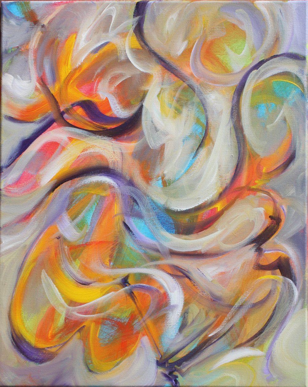 5449, 2023 (acrílico sobre lienzo) de Gerrit Greve