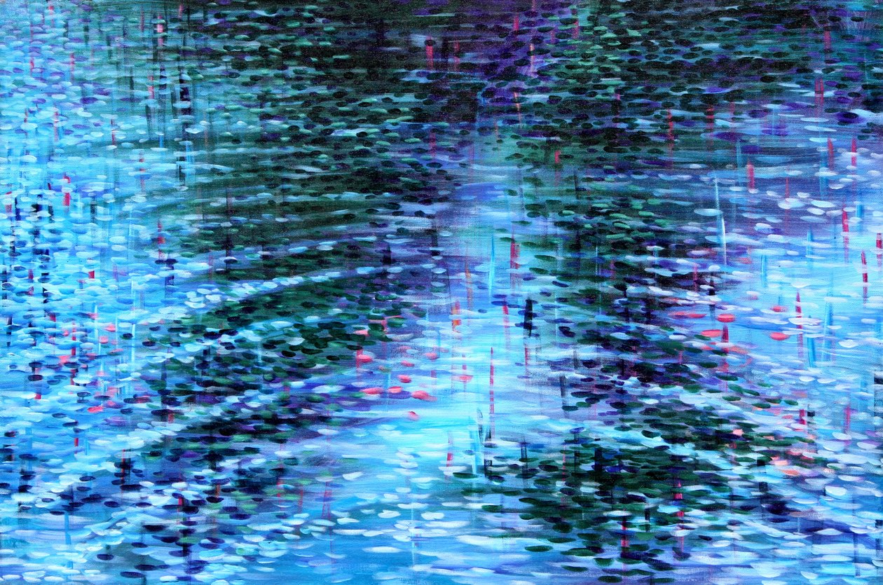 Blue Lakeside Ripples de Gerrit Greve