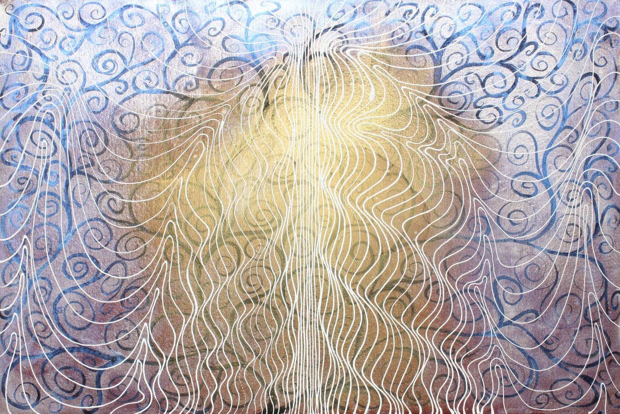 Journey 371, 2010 (acrílico sobre lienzo) de Gerrit Greve