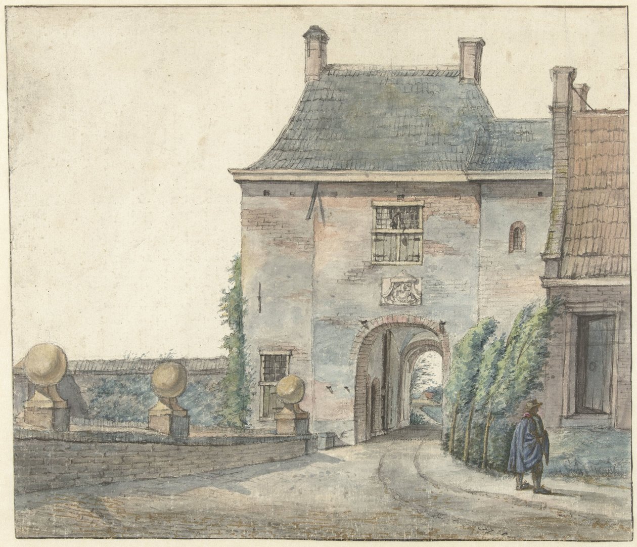 La puerta del castillo de Heemstede de Gerrit Lamberts