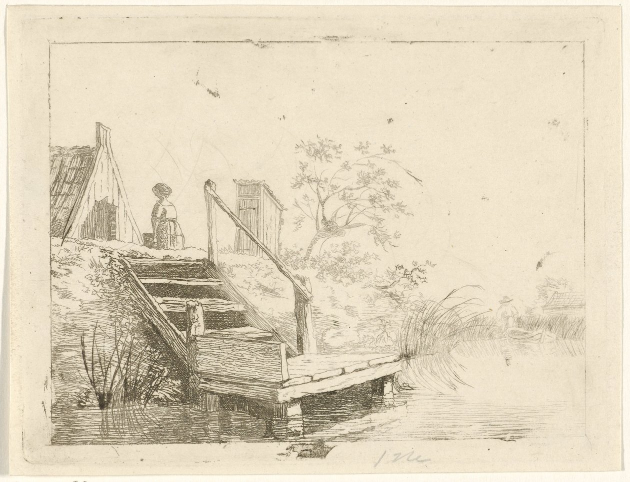 escaleras al agua de Gerrit Lamberts