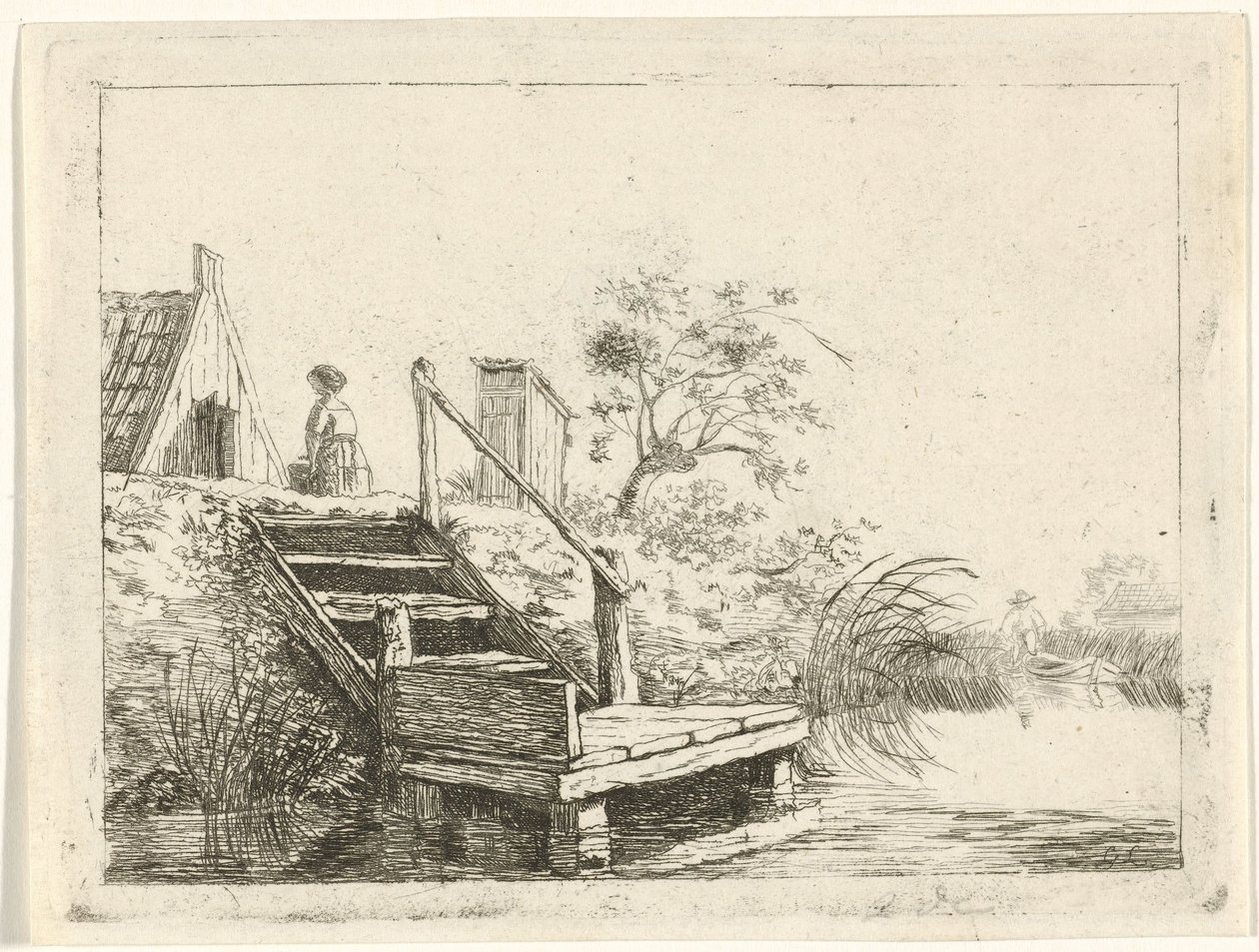 escaleras al agua de Gerrit Lamberts