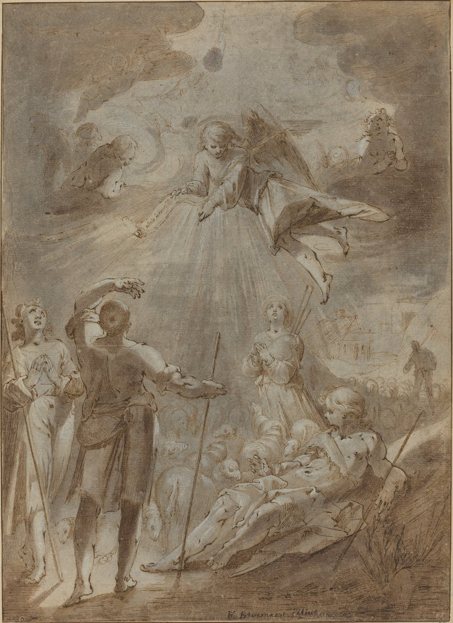 Anunciación a los Pastores de Gerrit Pietersz Sweelinck