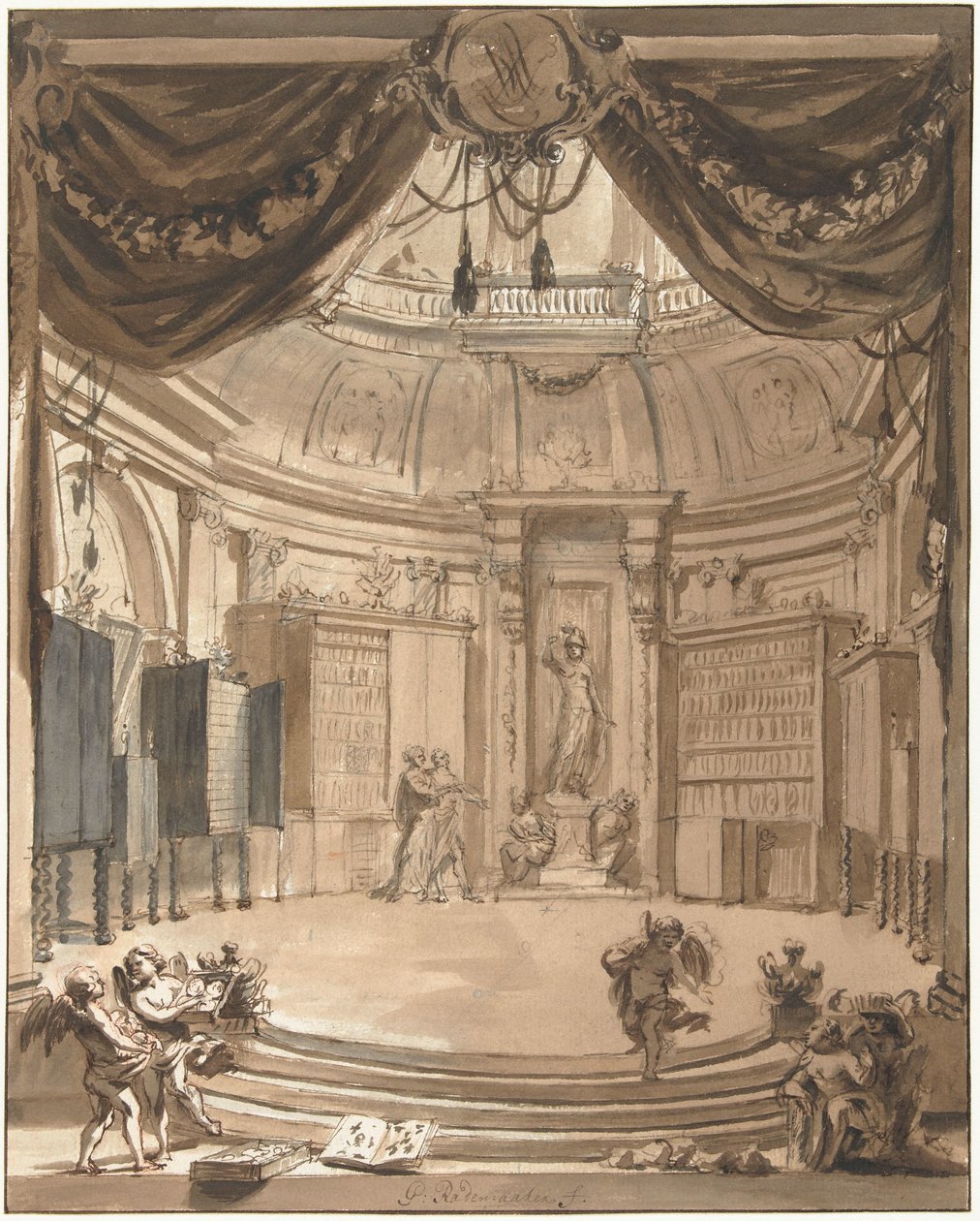 La sala de rarezas de Levinus Vincent de Gerrit Rademaker