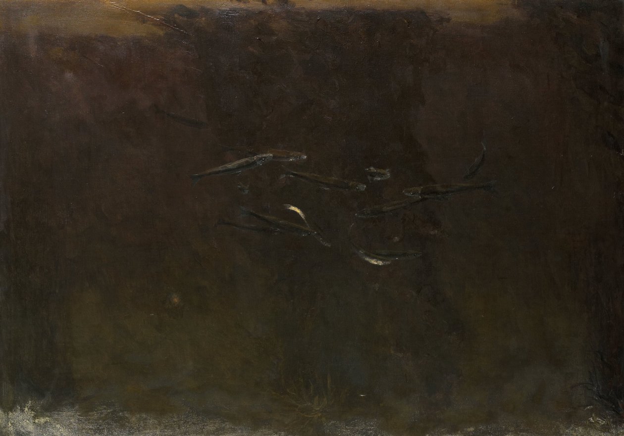Peces en un acuario de Gerrit Willem Dijsselhof