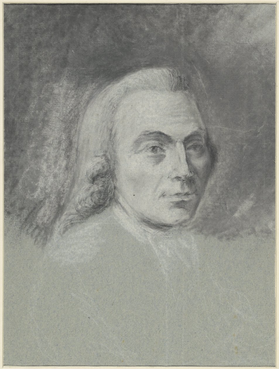 Autorretrato de Gerrit Zegelaar, con peluca de Gerrit Zegelaar
