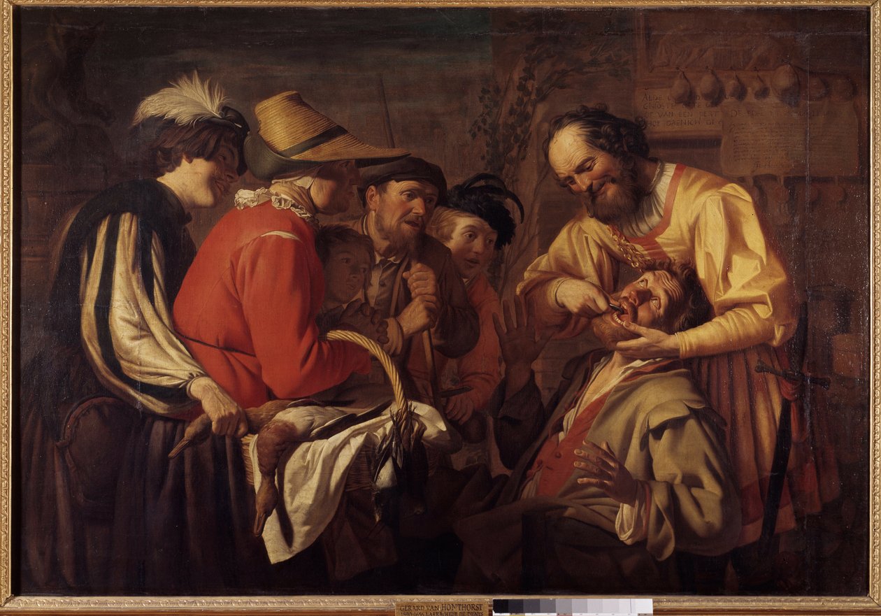 El sacamuelas de Gerrit van Honthorst