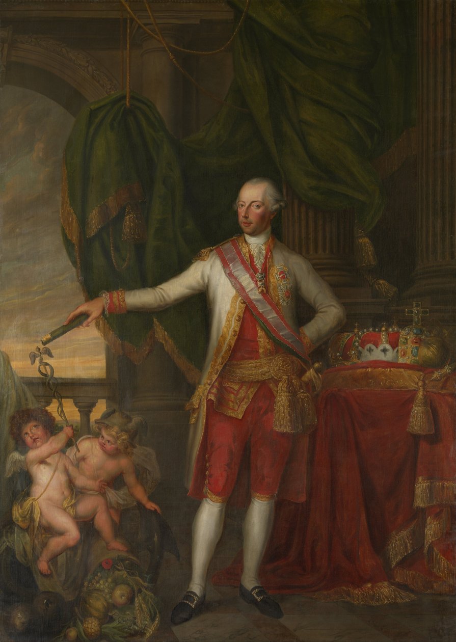 Retrato del Emperador José II 1741-1790, segunda mitad del siglo XVIII de Gertrude Cornélie Marie de Pélichy