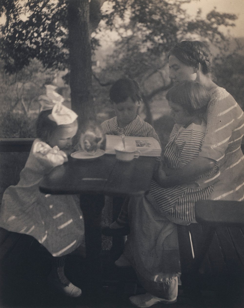 Fiesta en el jardín de Gertrude Käsebier
