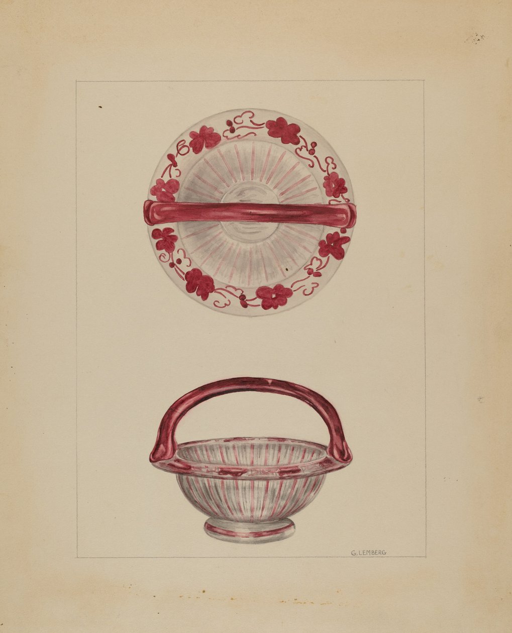 Cesta, c. 1936 de Gertrude Lemberg
