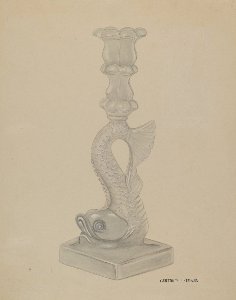 Candelabro, c. 1936 de Gertrude Lemberg
