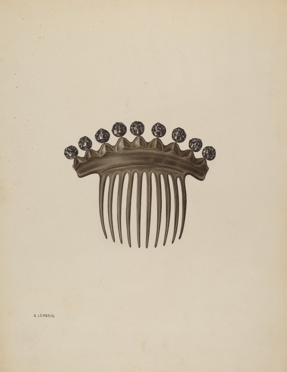 Peine, c. 1939 de Gertrude Lemberg