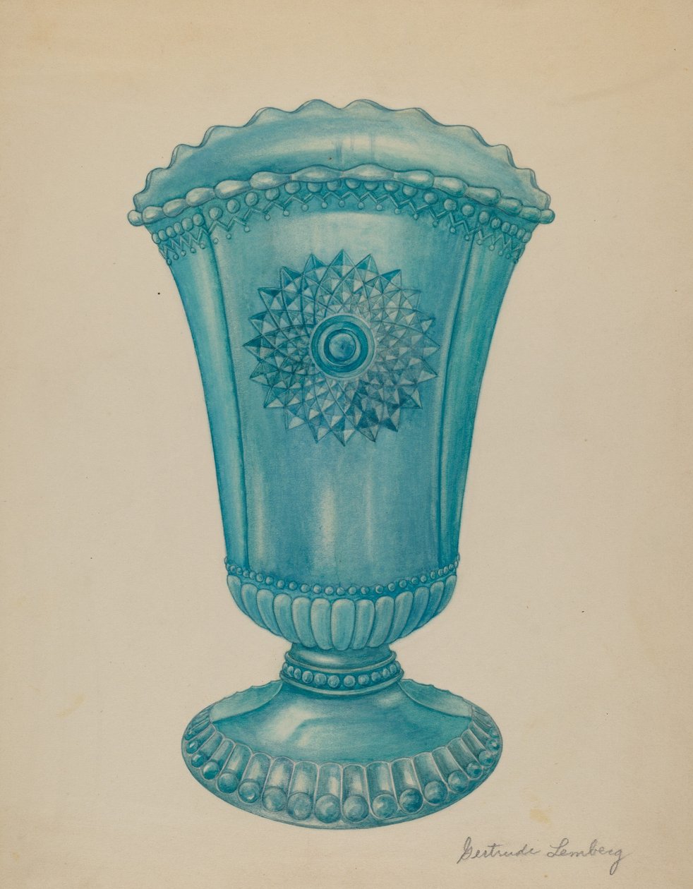 Jarrón, 1935-1942 de Gertrude Lemberg