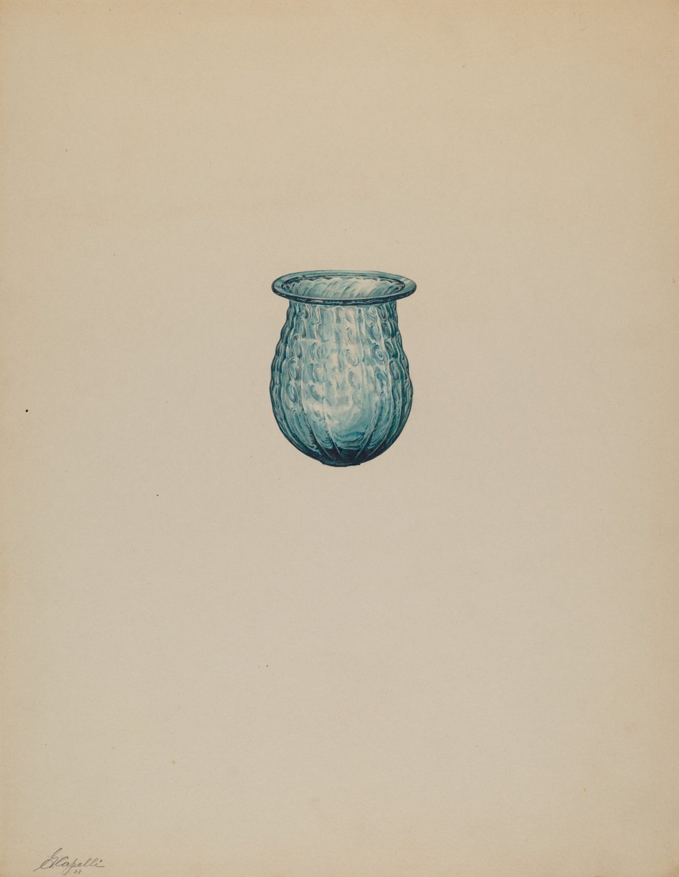 Luz de Navidad, 1938 de Giacinto Capelli