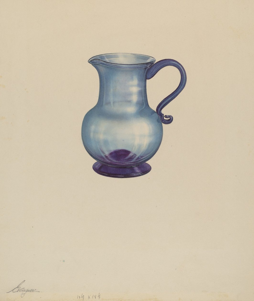 Jarra, 1938 de Giacinto Capelli
