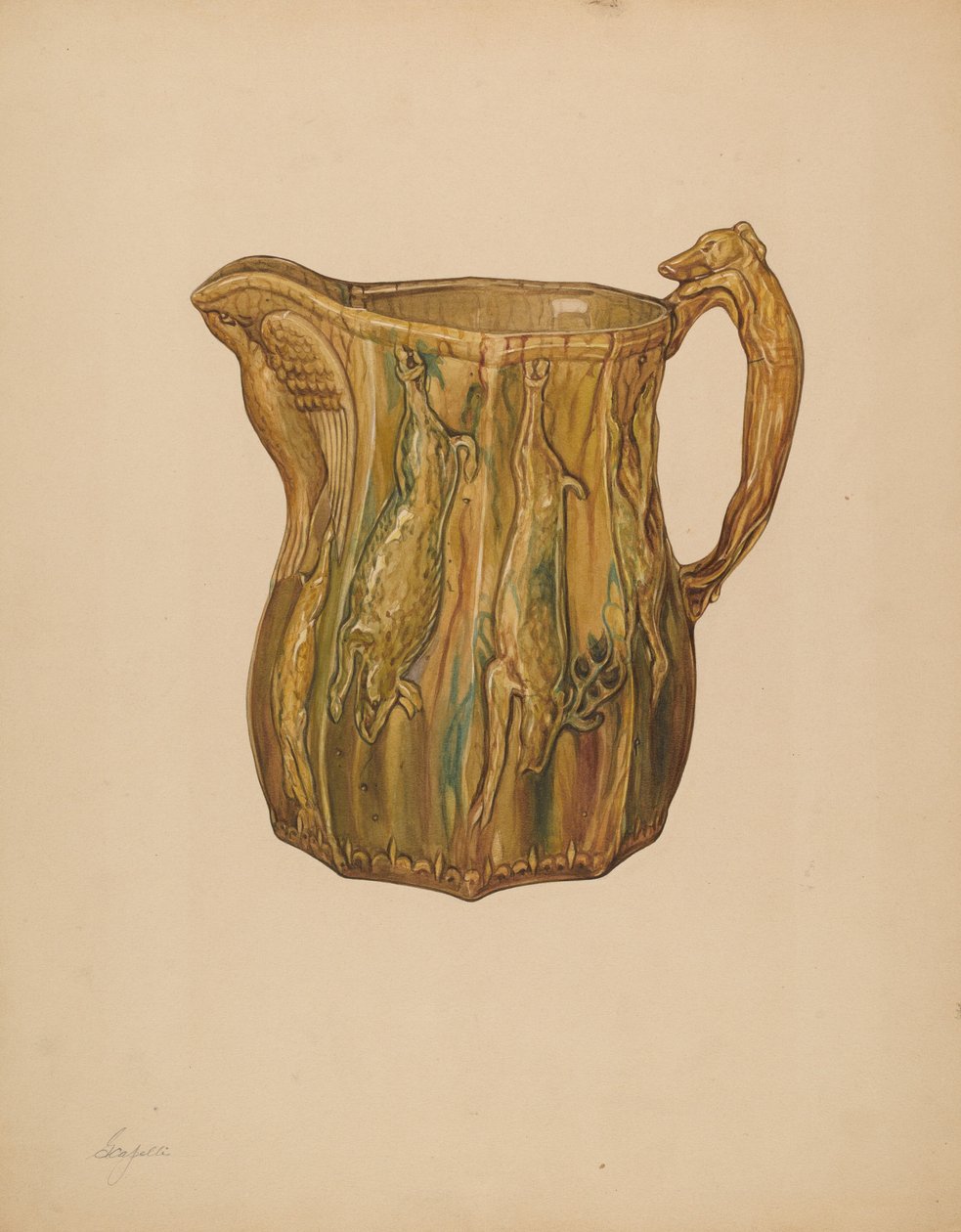 Jarra, c. 1938 de Giacinto Capelli