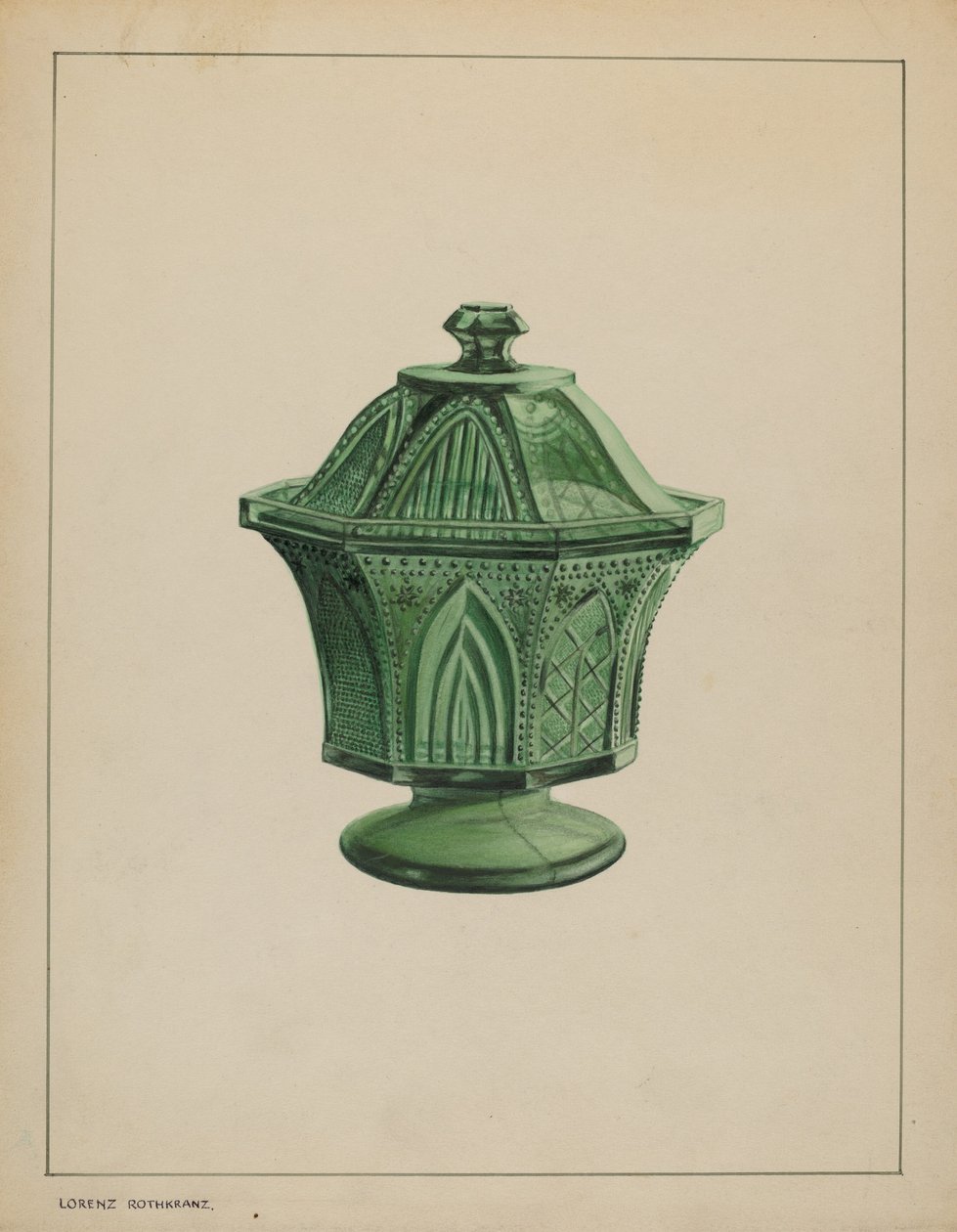 Azucarero, c. 1937 de Giacinto Capelli