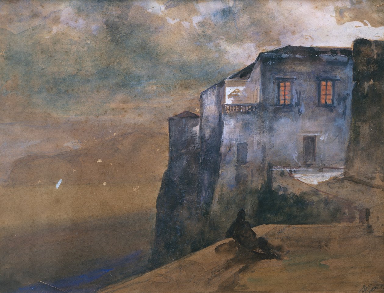 Casa de Torquato Tasso en Sorrento de Giacinto Gigante