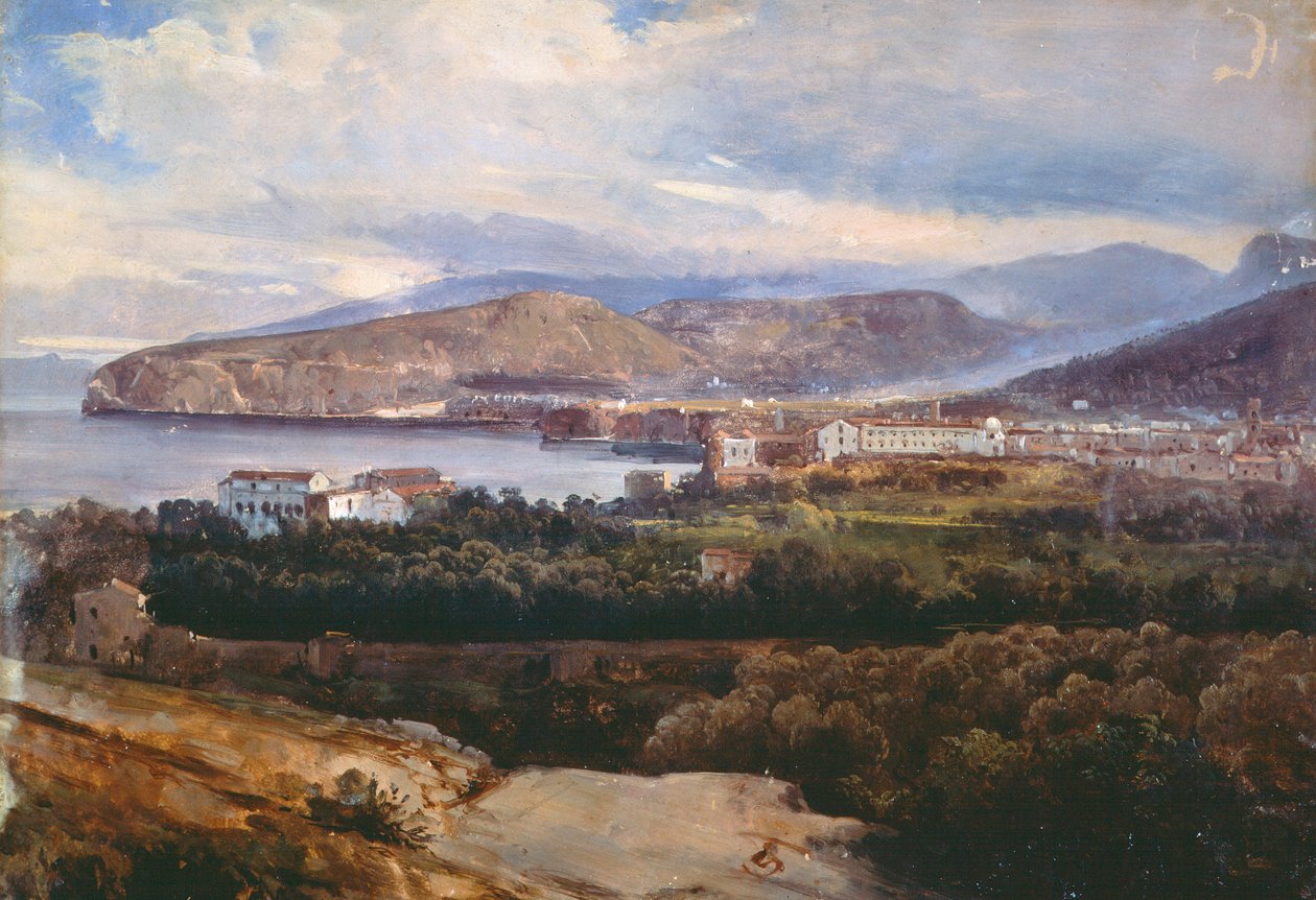 Vista de Sorrento de Giacinto Gigante