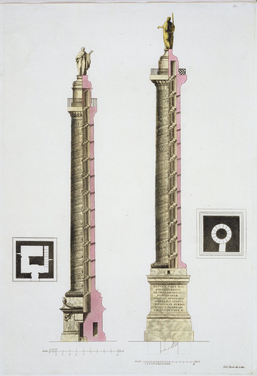 Columna de Trajano, Roma, de 