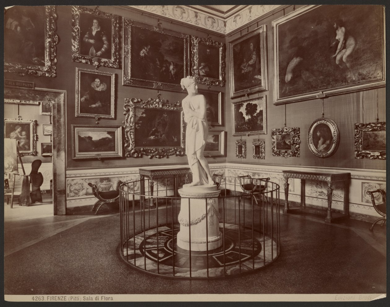 Florencia, Pitti, Sala Flora de Giacomo Brogi
