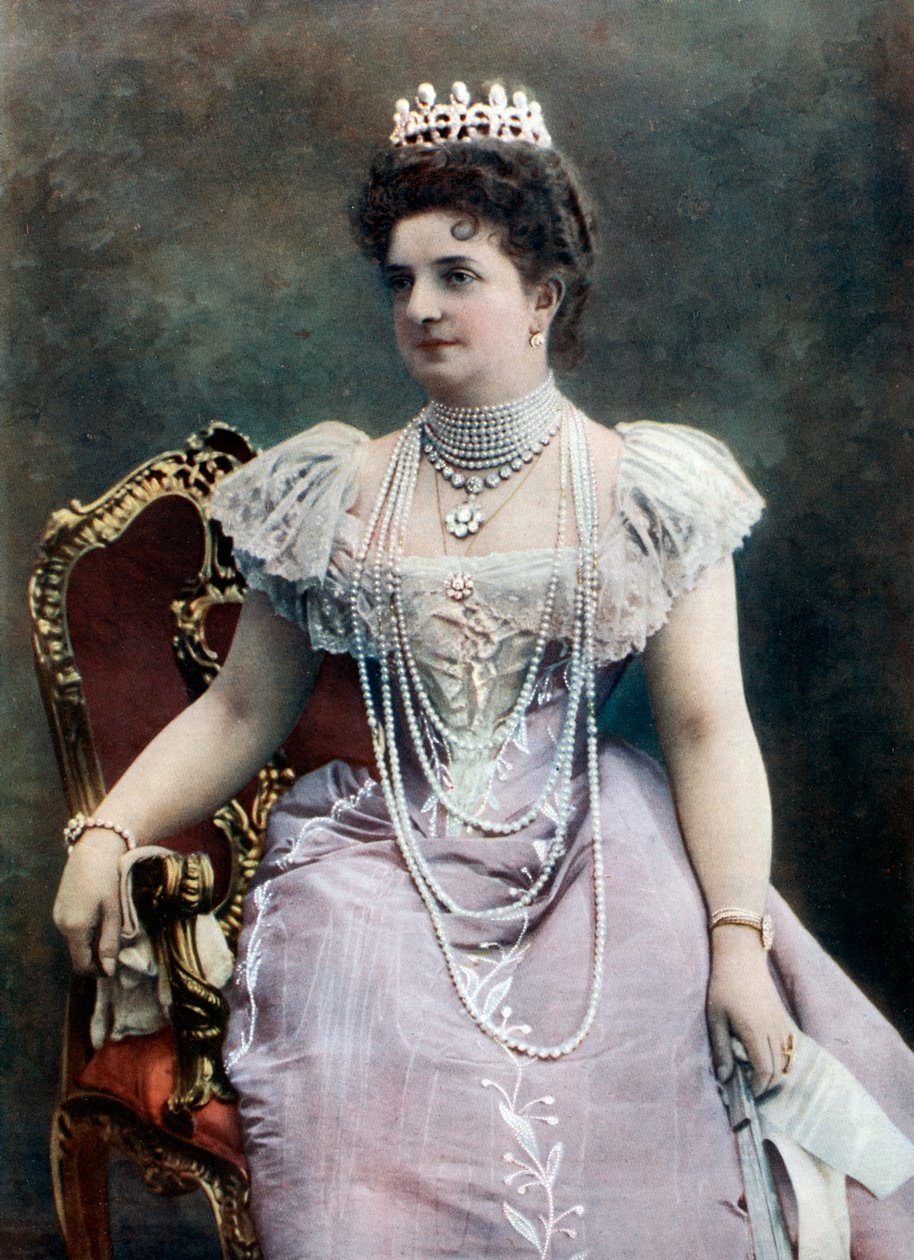 Margarita de Saboya, Reina consorte de Italia, finales del siglo XIX-principios del siglo XX de Giacomo Brogi