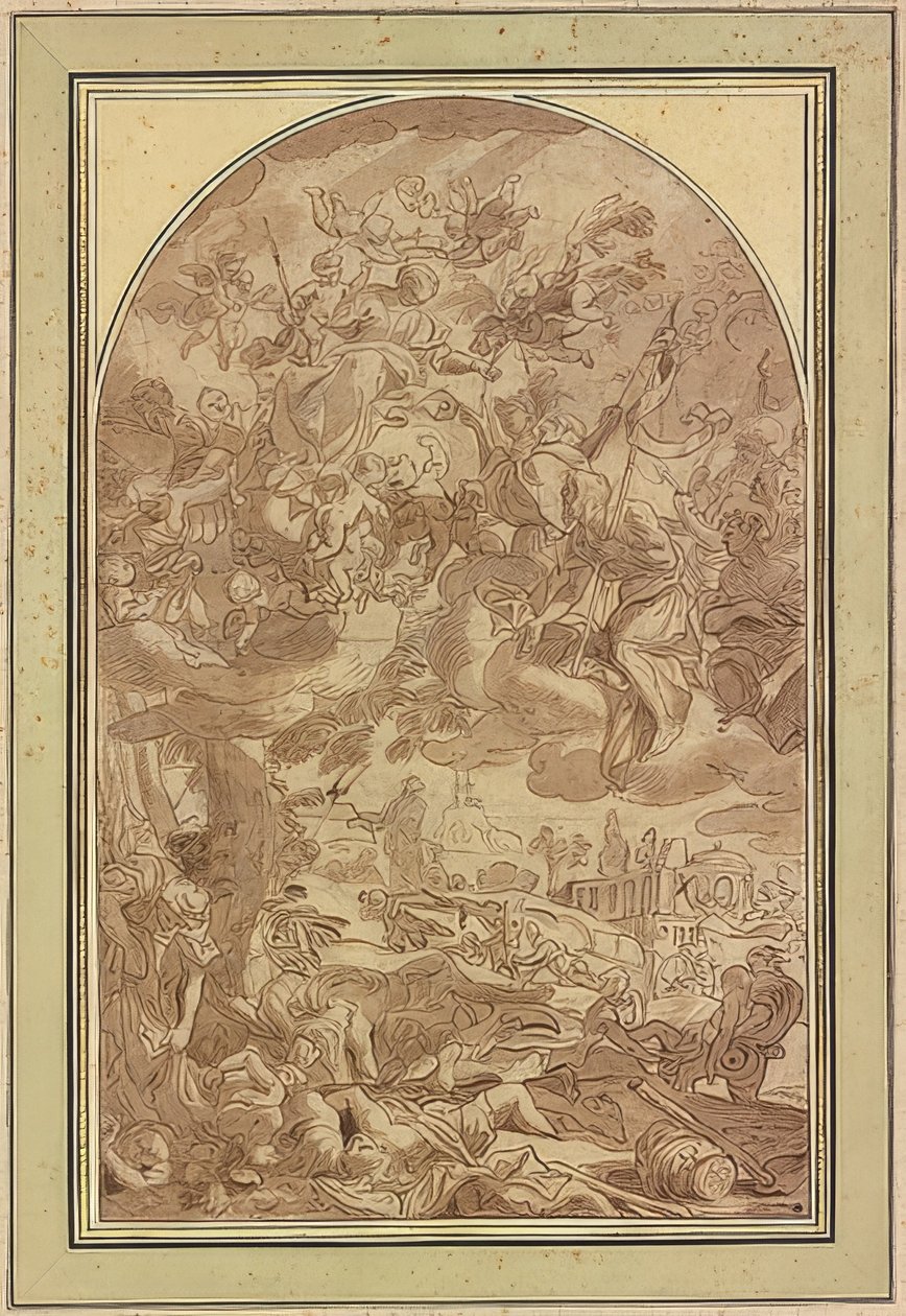 La gran peste de Nápoles en 1656 de Giacomo Farelli
