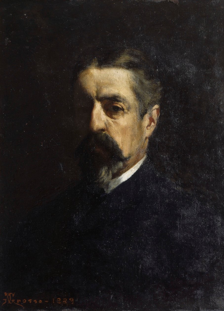 Retrato del Conde Marcello Panissera di Veglio (1830-1886) de Giacomo Grosso
