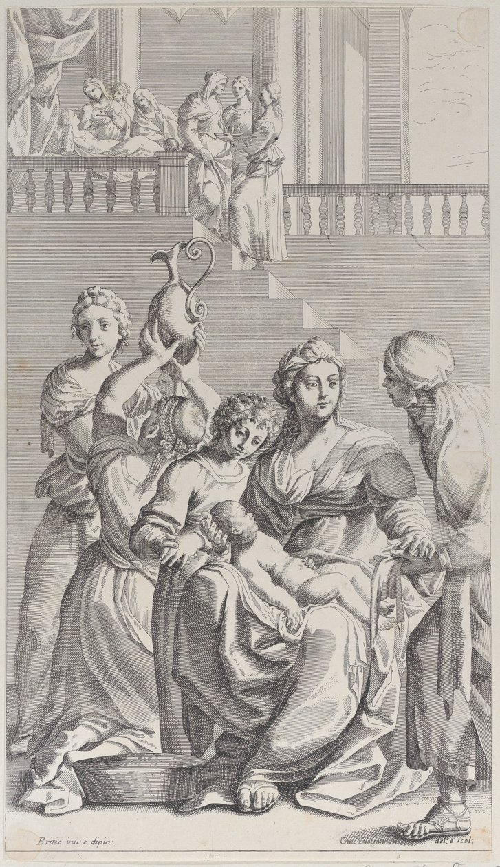 Nacimiento de San Benito de Giacomo Maria Giovannini